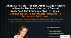 Desktop Screenshot of ganadineroenpijamas.com