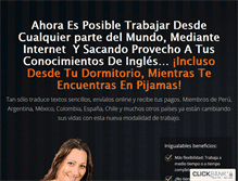 Tablet Screenshot of ganadineroenpijamas.com